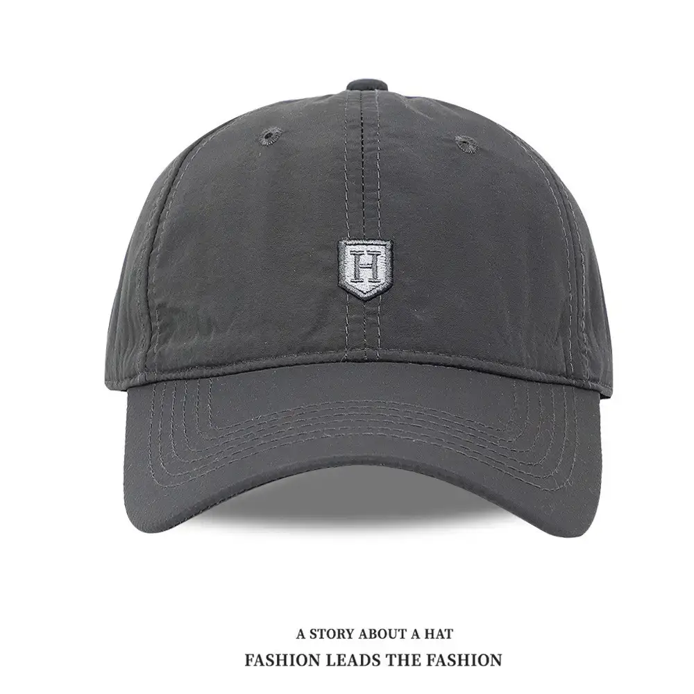 Women Beige Letter Embroidered Baseball Cap with Curved Bristles - Image 11