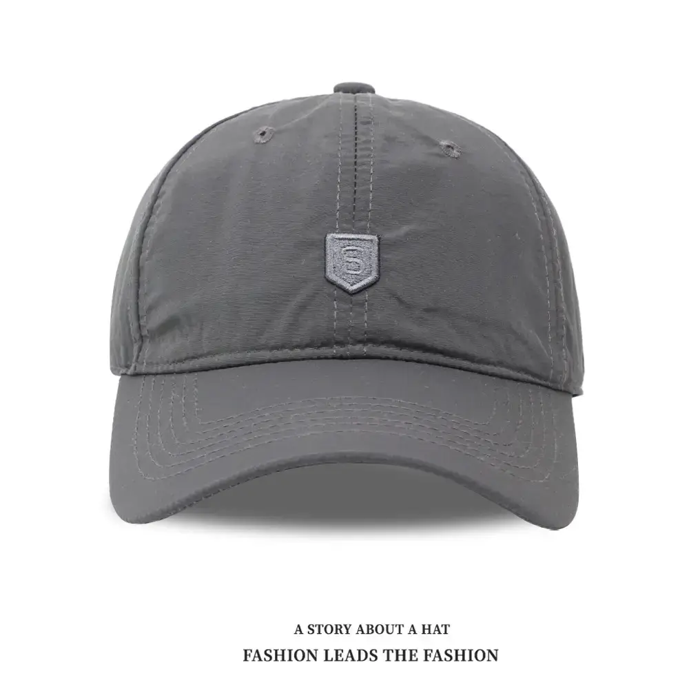 Women Beige Letter Embroidered Baseball Cap with Curved Bristles - Image 4