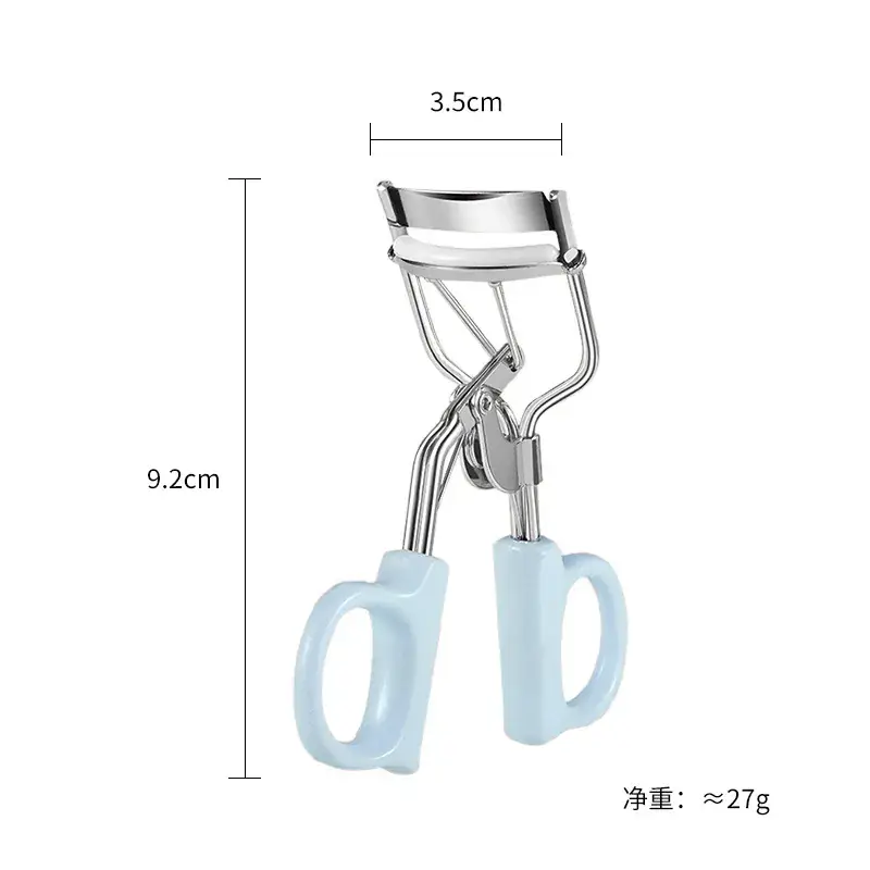 Portable Eyelash Curler with Holographic Design - Image 4