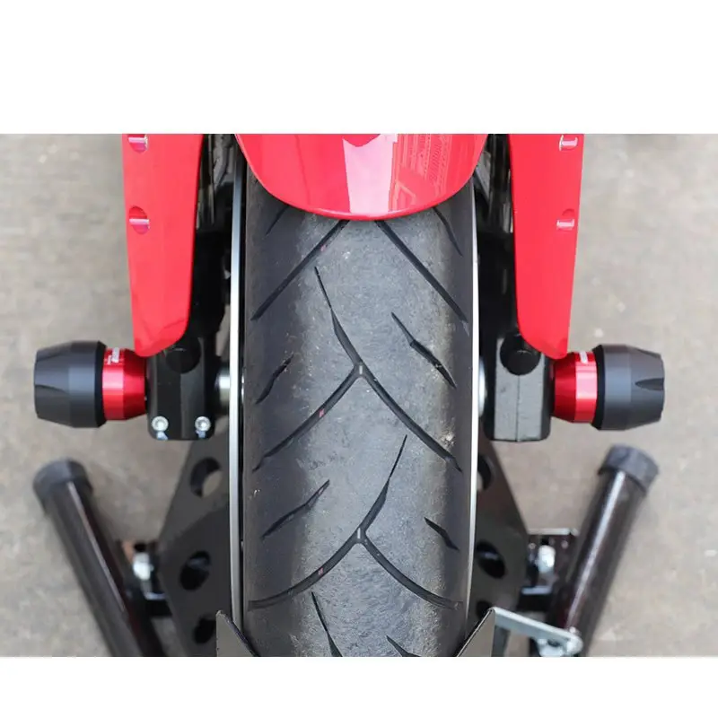 Anti-Fall Cup Chasing 600 Front Wheel Rubber Red - Image 5