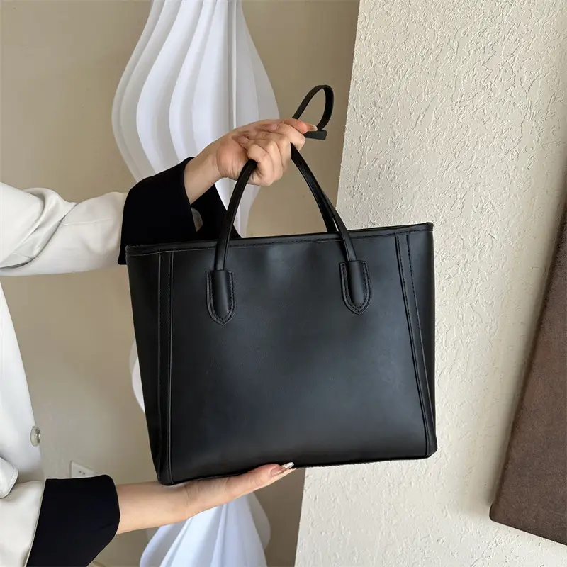 Korean Style Textured Shoulder Bag Brown 2023 - Image 7