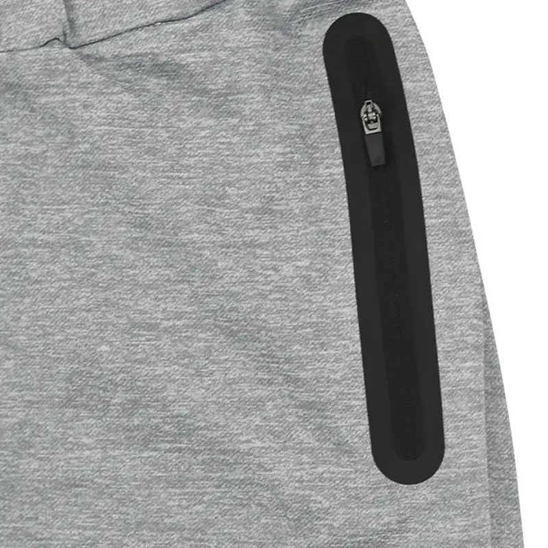 Men's Grey Elastic Fitness Pants Spring Summer Casual — feature 21