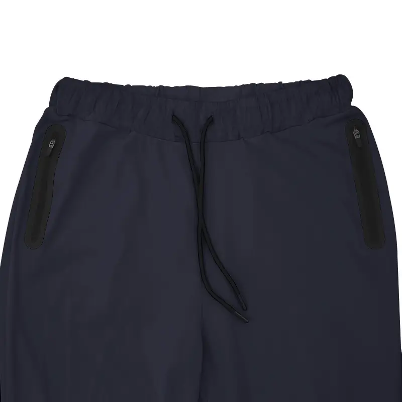 Men's Grey Elastic Fitness Pants Spring Summer Casual — feature 6