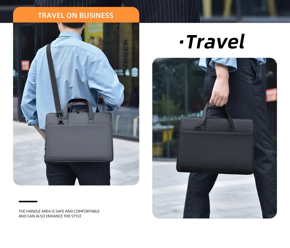 16-inch Waterproof Laptop Bag for Men — feature 5