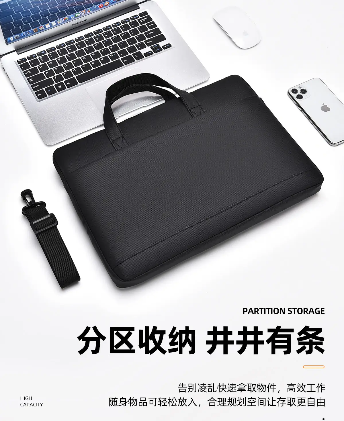 16-inch Waterproof Laptop Bag for Men — feature 8
