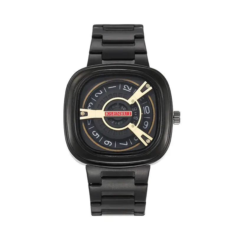 Black Ceramic Watch for Men Women Fashion Accessories