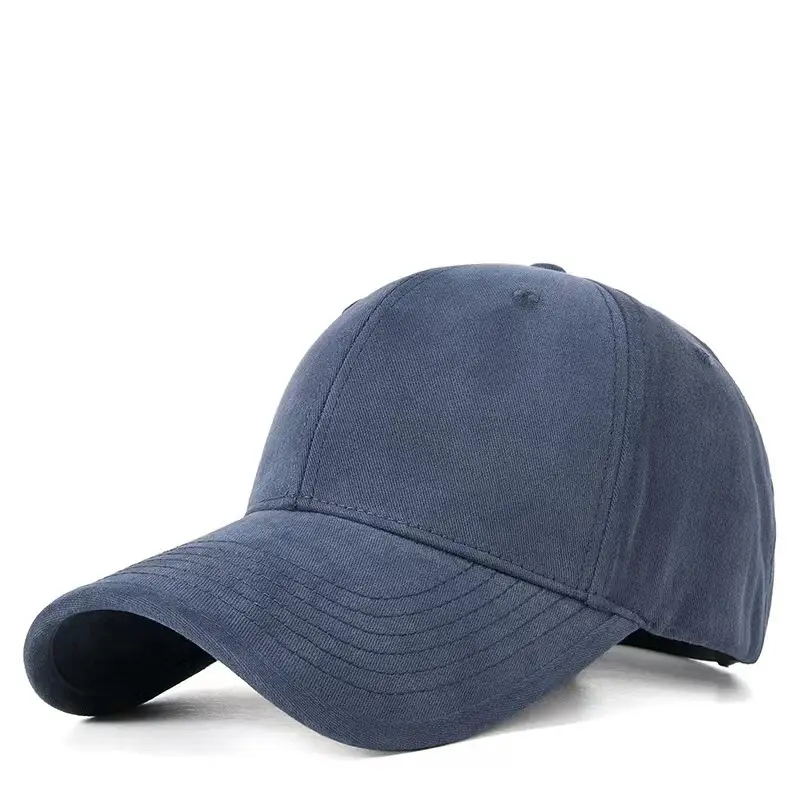 Korean Style Beige Big Head Cap for Women Men - Image 3