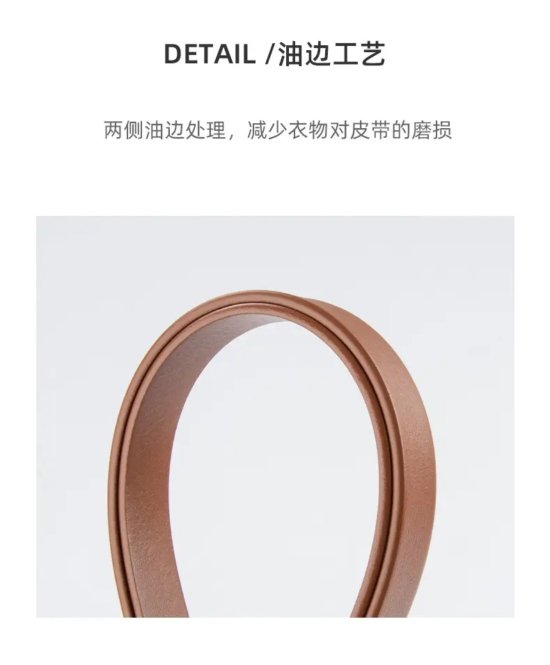 Women's Genuine Leather Belt for Cowhide Dress Coat Jacket Suit — feature 7