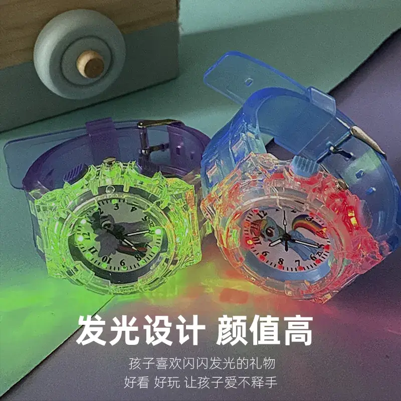 Pony Luminous Kids Quartz Watch Purple Crystal - Image 6