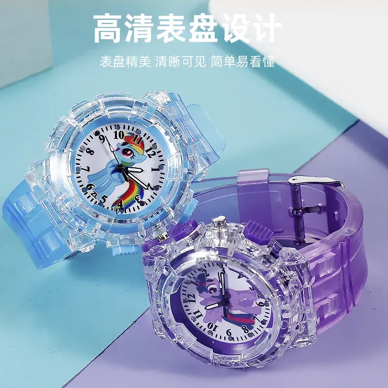 Pony Luminous Kids Quartz Watch Purple Crystal - Image 7