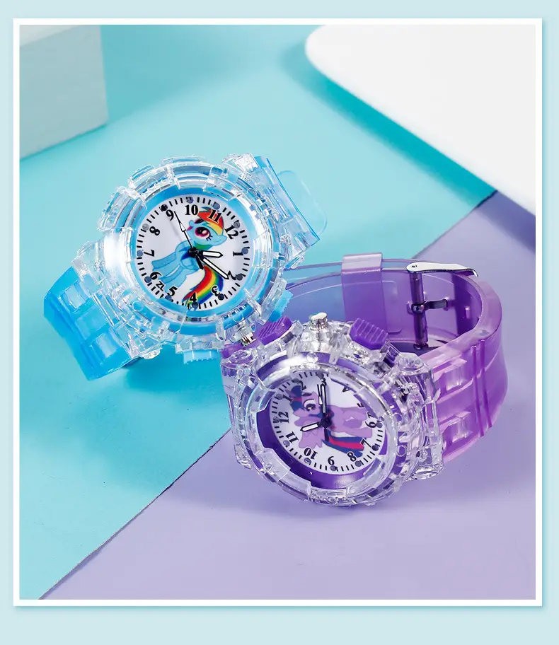 Pony Luminous Kids Quartz Watch Purple Crystal — feature 12