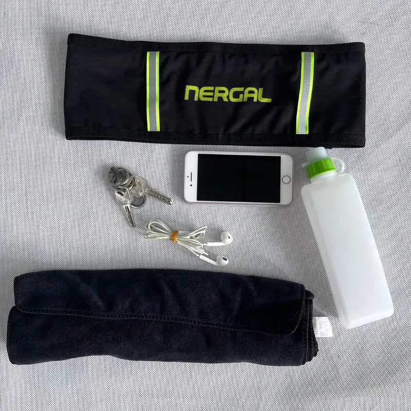 Nergal Marathon Fitness Belt Large Capacity Mobile Bag - Image 4