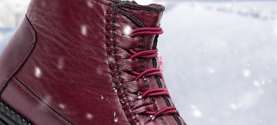 Winter old Beijing cloth shoes women's cotton shoes middle-aged and elderly fleece-lined thick warm mom shoes flat non-slip Grandma cotton boots — feature 9