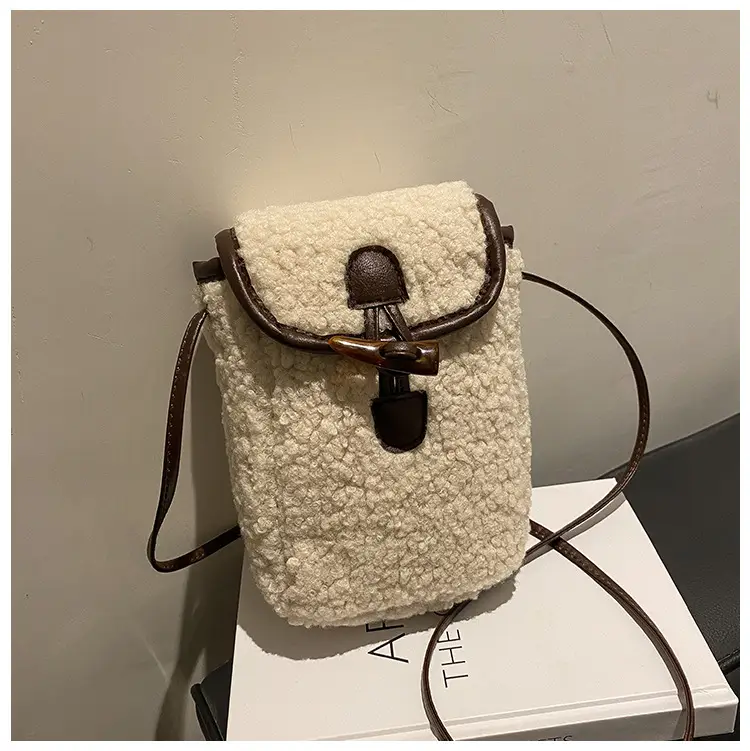 Lamb Wool Shoulder Messenger Bag Women Winter 2023 β feature 27