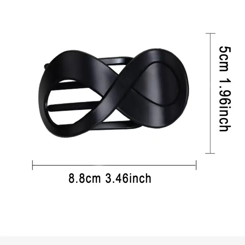 Matte 8-Shape Geometric Hair Clip for Women — feature 13