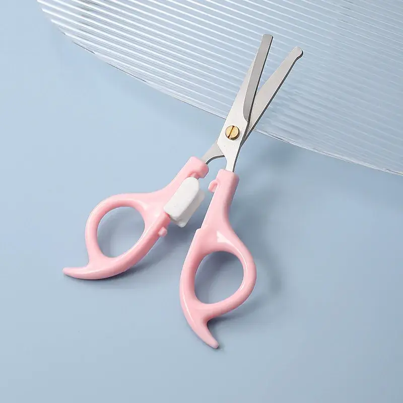 Blue Hair Brush & Scissors Set for Kids & Home Use - Image 2