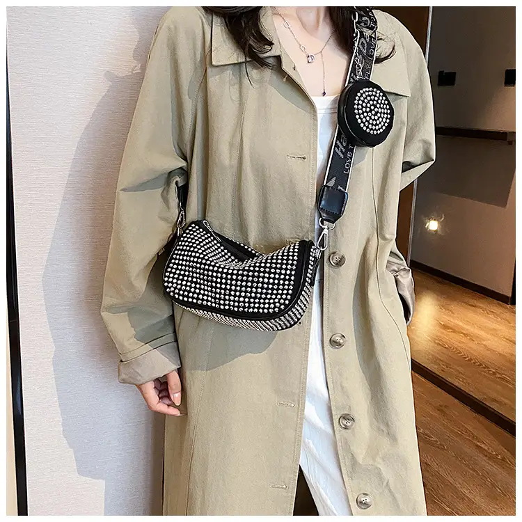 Women Korean Style Diamond Crossbody Bag 2023 - Image 4