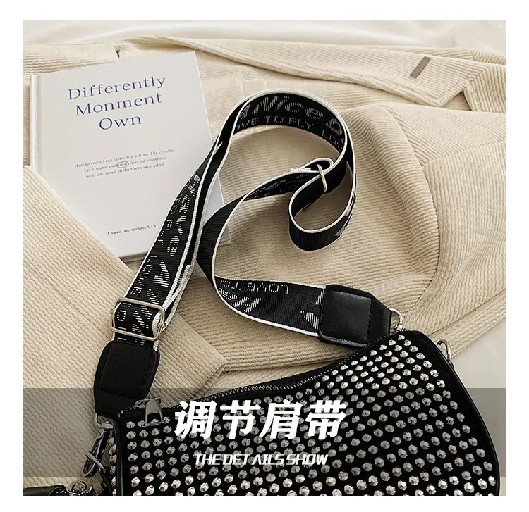 Women Korean Style Diamond Crossbody Bag 2023 — feature 11