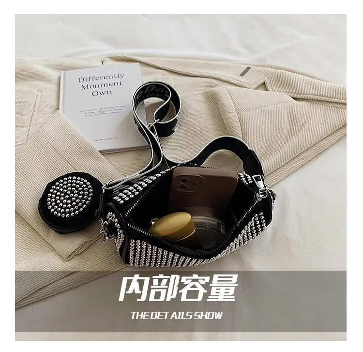 Women Korean Style Diamond Crossbody Bag 2023 — feature 13