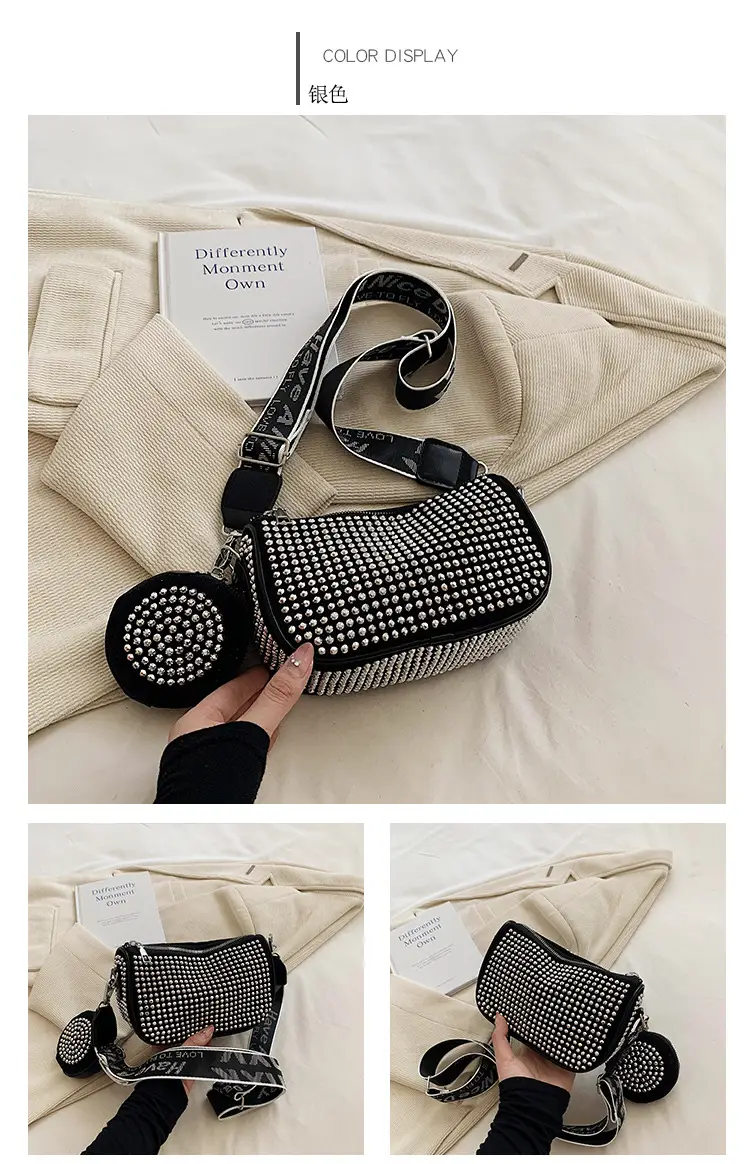 Women Korean Style Diamond Crossbody Bag 2023 — feature 31