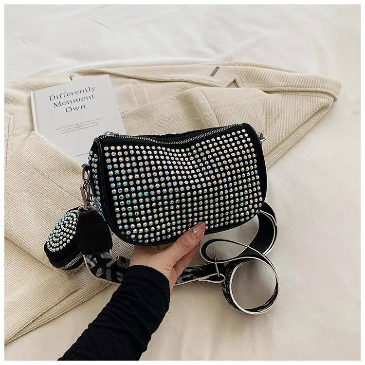 Women Korean Style Diamond Crossbody Bag 2023 - Image 2