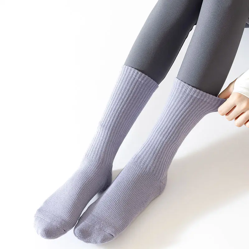 Stockings Women's Outer Wear Yoga Dance Socks Solid Color Stockings Colorful Sports Fitness Stockings Trendy Stockings Yoga Socks — feature 19