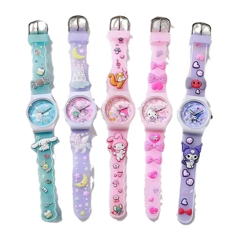 Sanrio Character Watch for Girls Boys Purple Quartz - Image 7