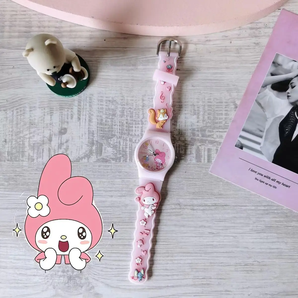 Sanrio Character Watch for Girls Boys Purple Quartz — feature 10