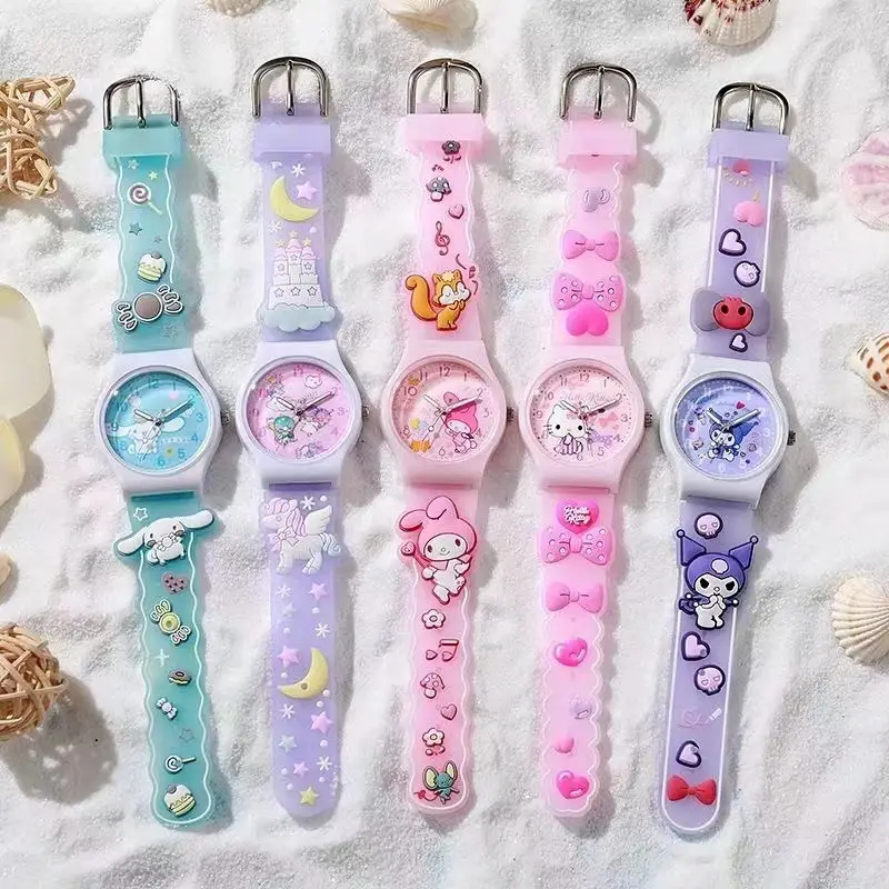 Sanrio Character Watch for Girls Boys Purple Quartz — feature 4