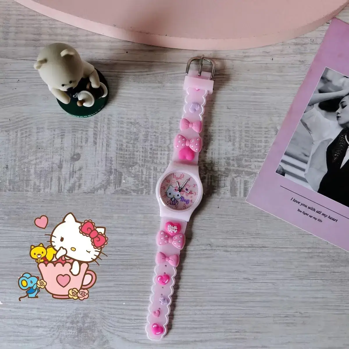 Sanrio Character Watch for Girls Boys Purple Quartz - Image 5