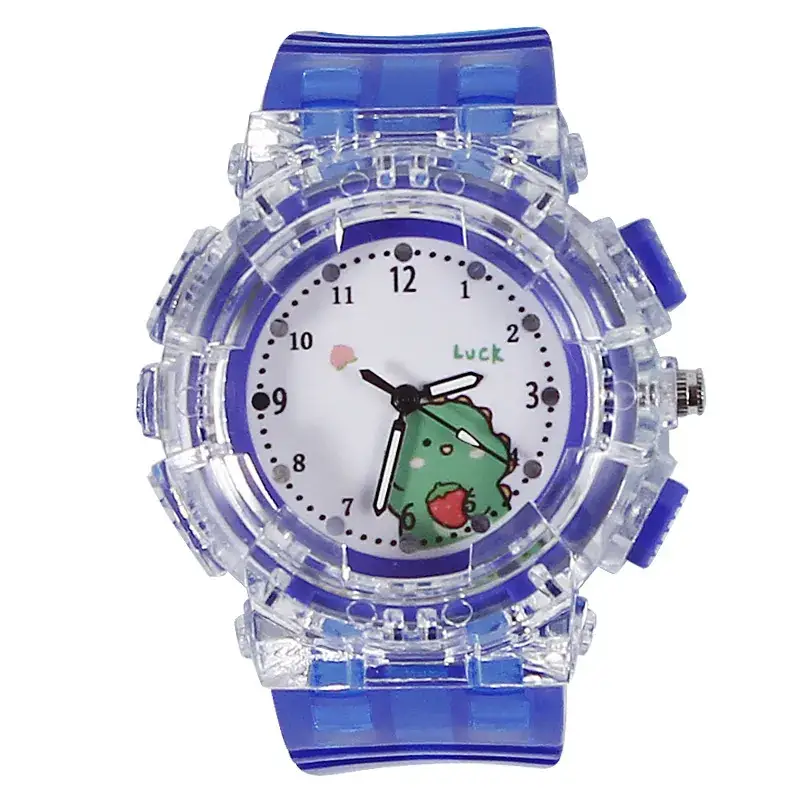 Clear Crystal Egg Watch for Kids Yellow Quartz - Image 13