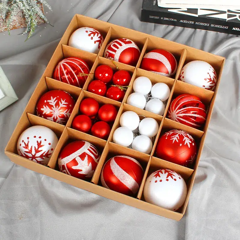 Yihong Christmas Balls Decorative Party Gift Box