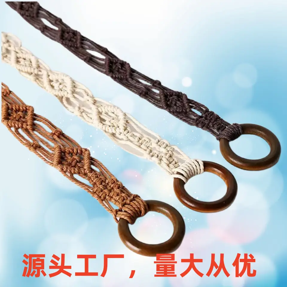Woven Tassel Waist Rope for Women's Dress Decoration - Image 6