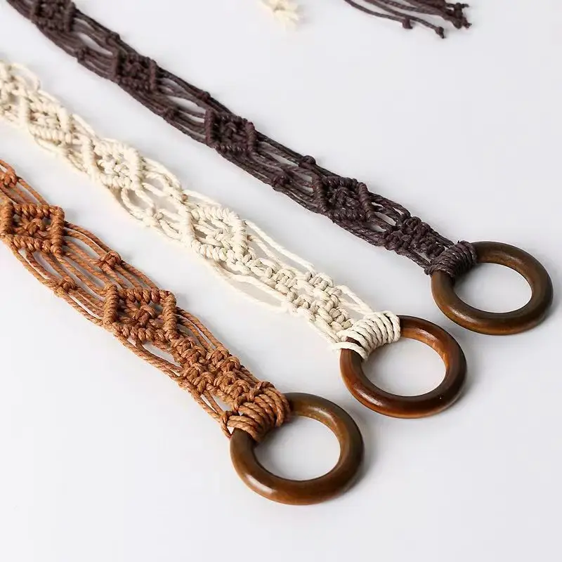 Woven Tassel Waist Rope for Women's Dress Decoration — feature 1