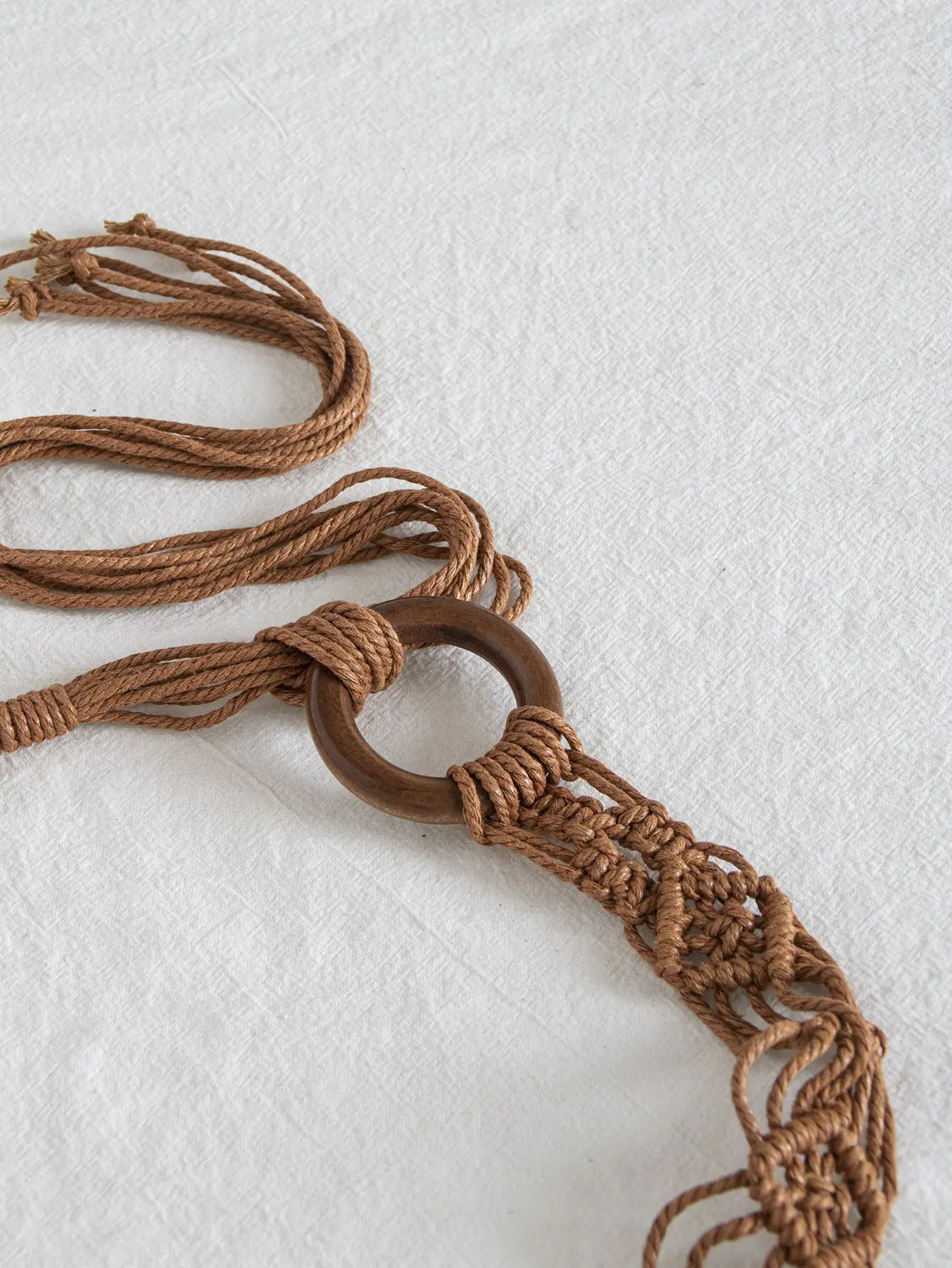 Woven Tassel Waist Rope for Women's Dress Decoration — feature 19