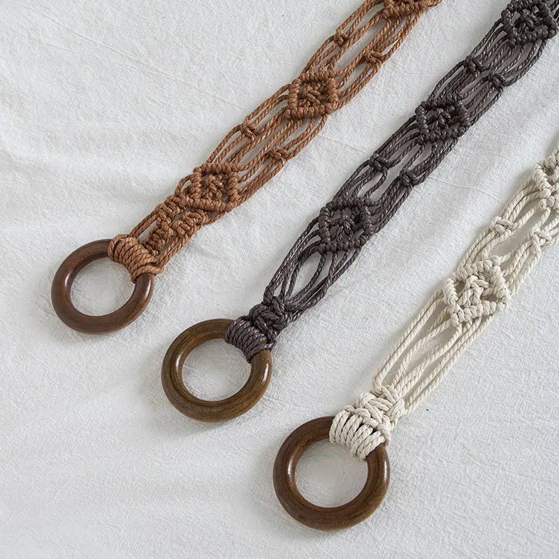 Woven Tassel Waist Rope for Women's Dress Decoration — feature 26