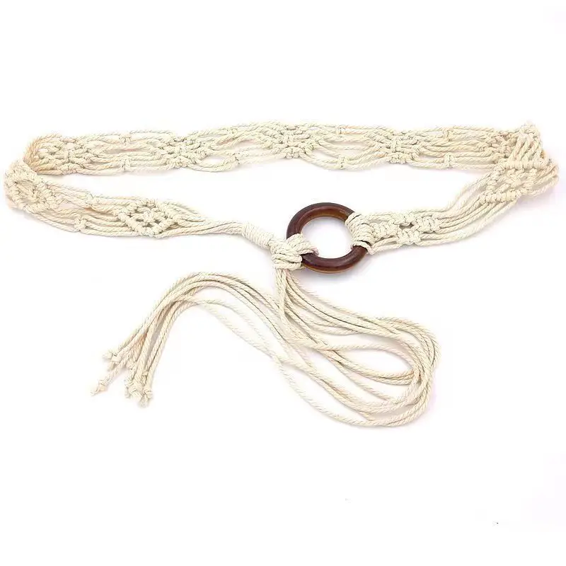 Woven Tassel Waist Rope for Women's Dress Decoration — feature 3