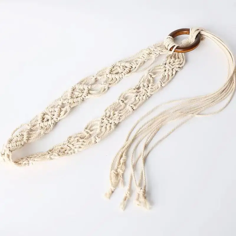 Woven Tassel Waist Rope for Women's Dress Decoration — feature 4