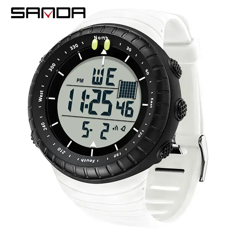 Sanda Green Digital Analog Watch for Men - Image 10
