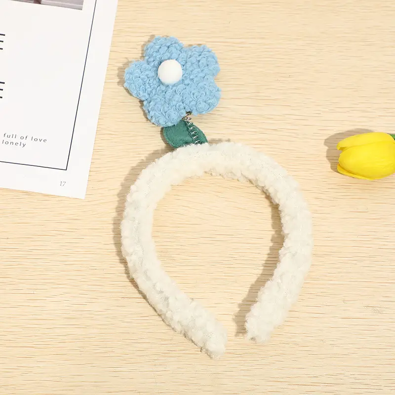 Cute Bear Face Washing Headband for Women