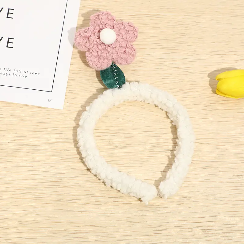Cute Bear Face Washing Headband for Women