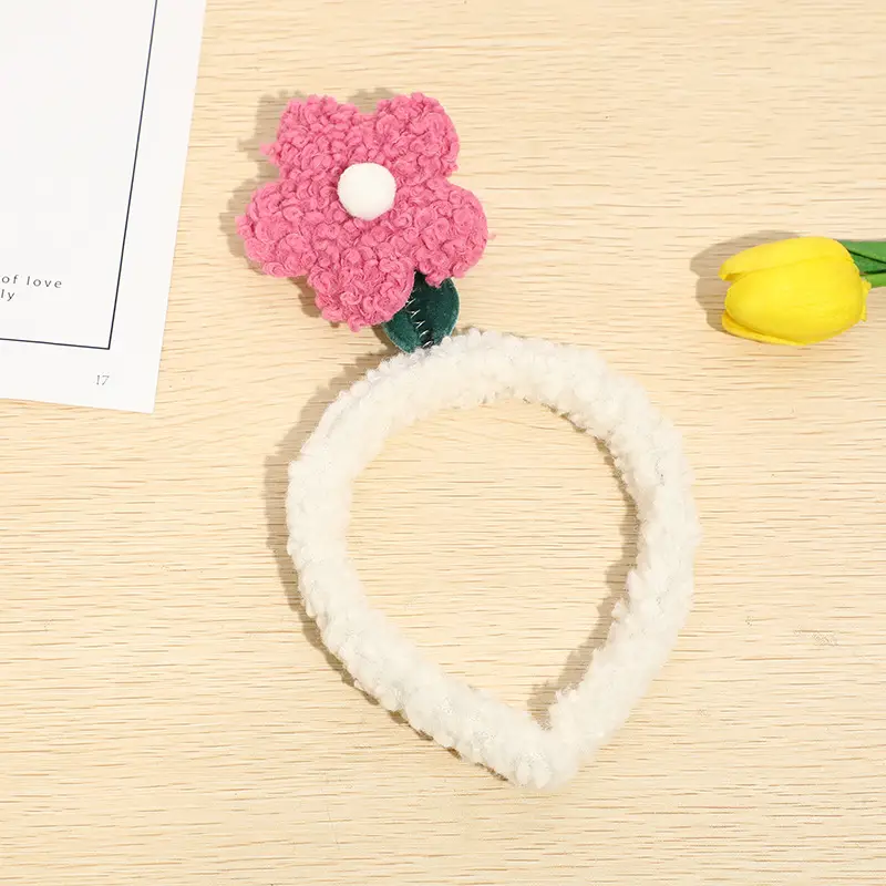 Cute Bear Face Washing Headband for Women