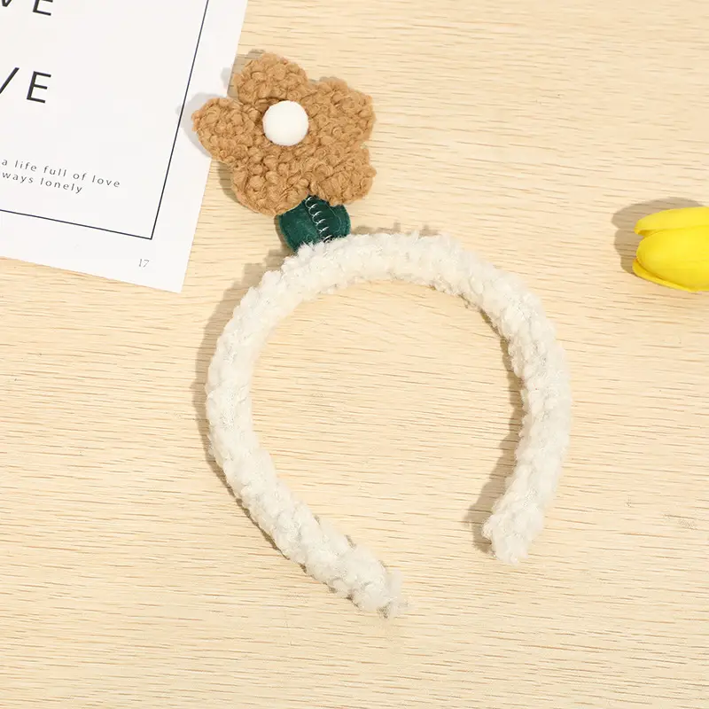 Cute Bear Face Washing Headband for Women