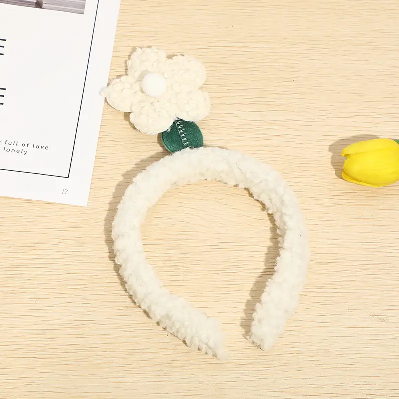 Cute Bear Face Washing Headband for Women