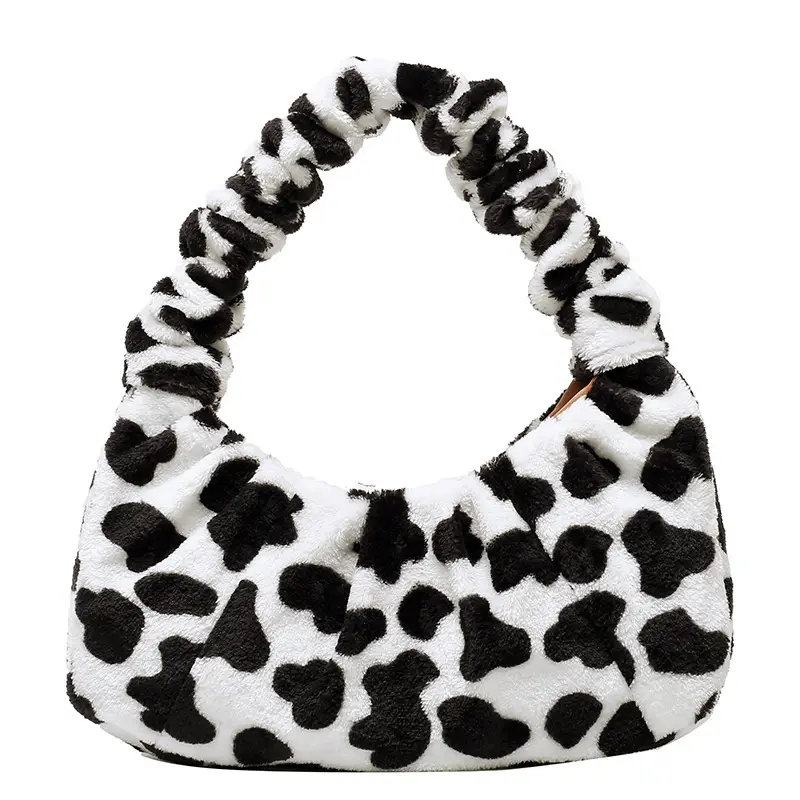 Women's Plush Heart Pattern Shoulder Bag 2025 - Image 8