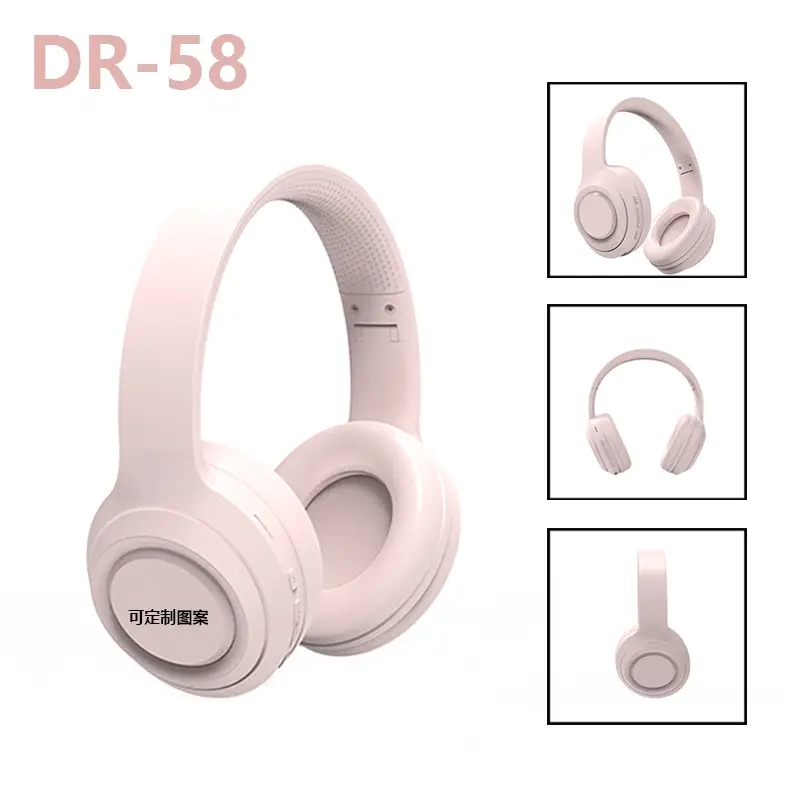 Wireless Bluetooth Headphones White Long Battery - Image 5