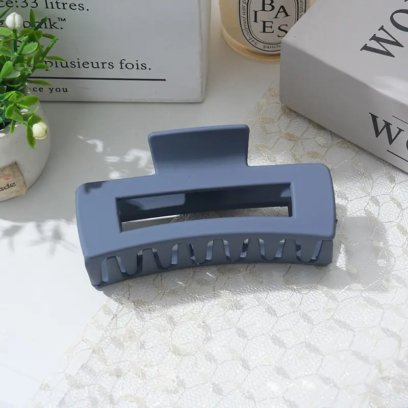 Frosted Square Clip for Hairpin and Bath Plate