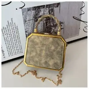 Women Crossbody Bag Pink Velvet Design
