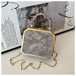 Women Crossbody Bag Pink Velvet Design