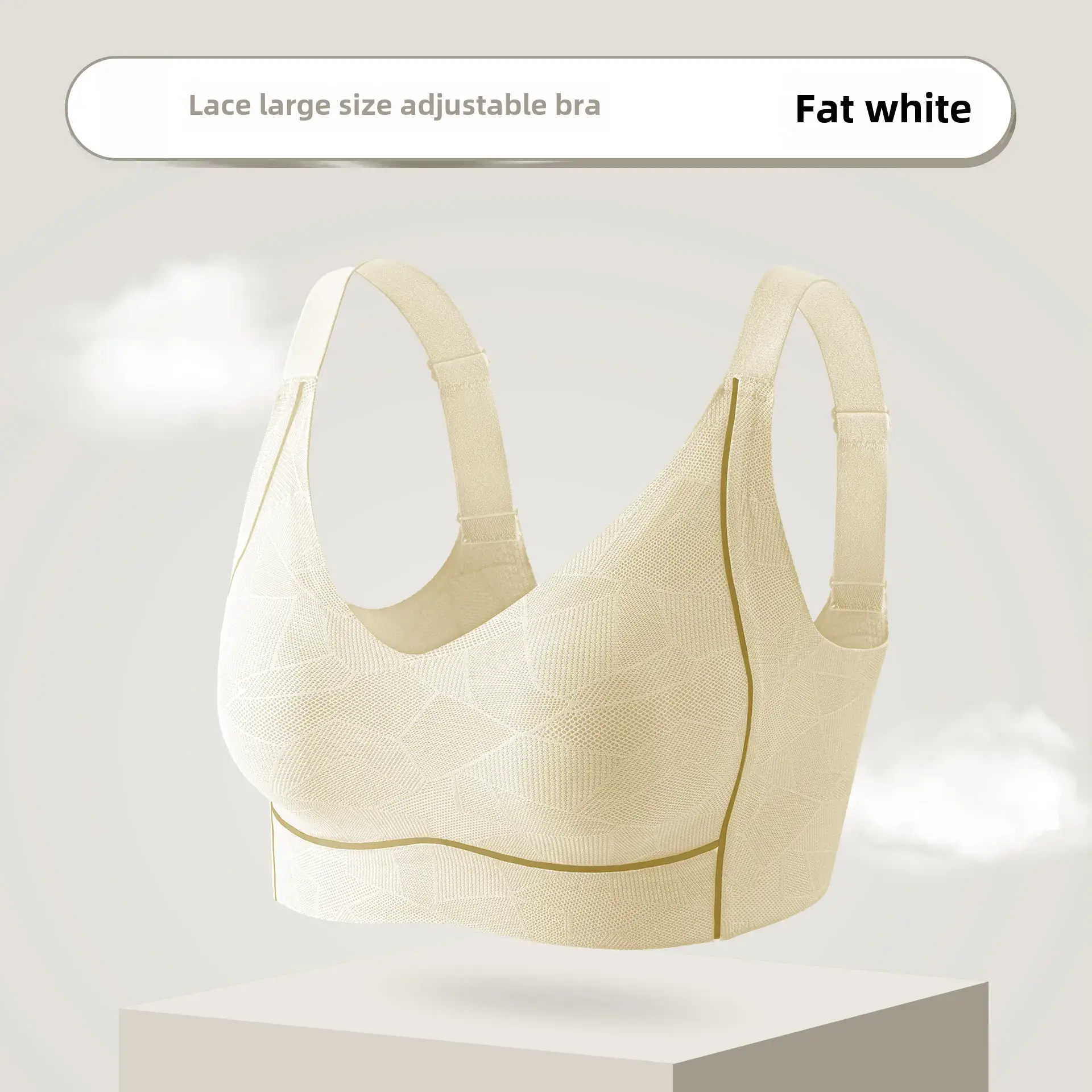 Women's Anti-Bump Seamless Bra Large Size - Image 11